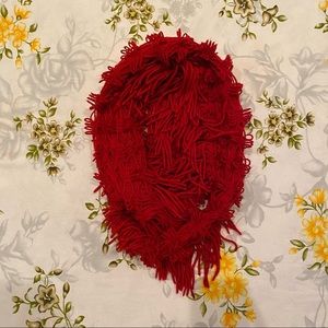 Red Infinity Scarf